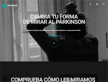 Tablet Screenshot of diamundialdelparkinson.org